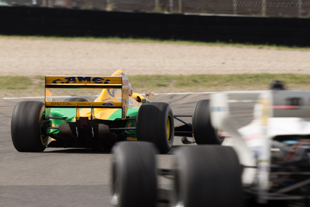 Benetton B192 Cosworth - Chassis: B192-08 - Driver: Lorina McLaughlin - 2016 Historic Grand Prix Zandvoort