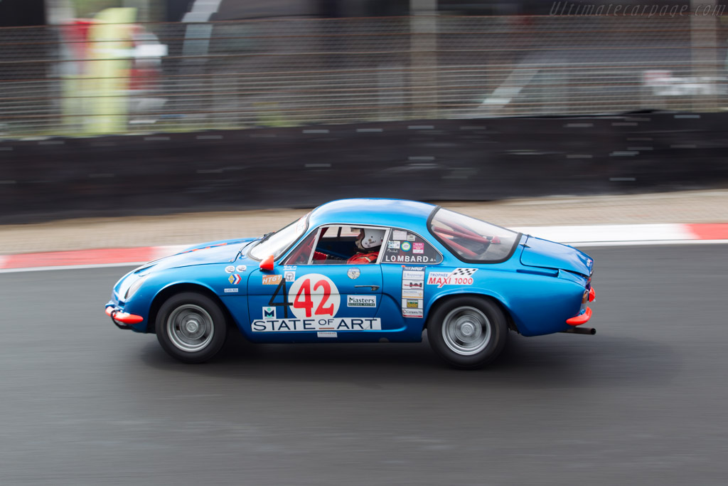 Alpine A110  - Driver: Michel Lombard - 2017 Historic Grand Prix Zandvoort