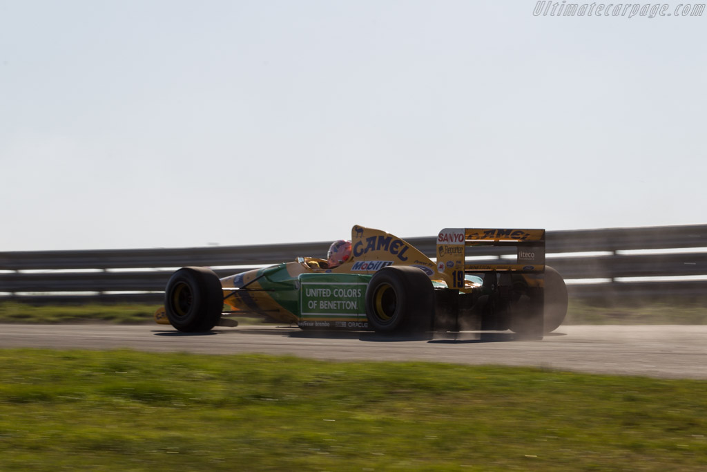 Benetton B192 Cosworth - Chassis: B192-08  - 2017 Historic Grand Prix Zandvoort