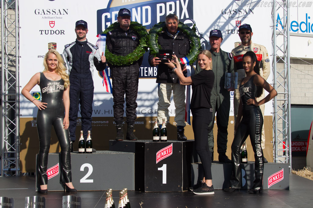 The podium   - 2017 Historic Grand Prix Zandvoort