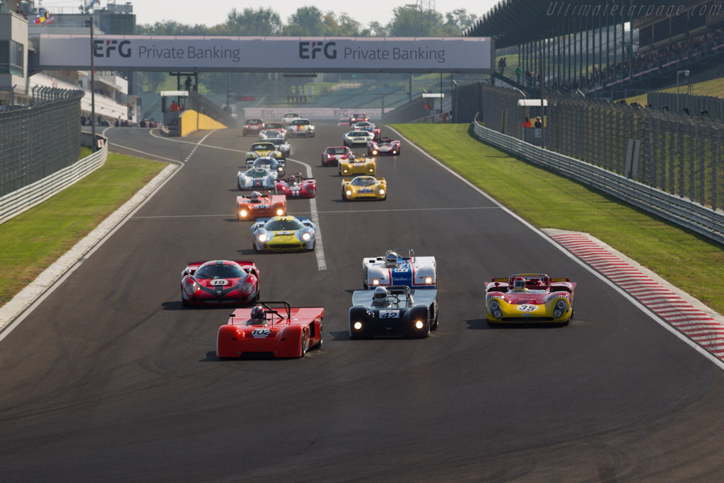 Chevron B19 - Chassis: B19-71-12A - Driver: Martin O'Connell - 2017 Hungaroring Classic