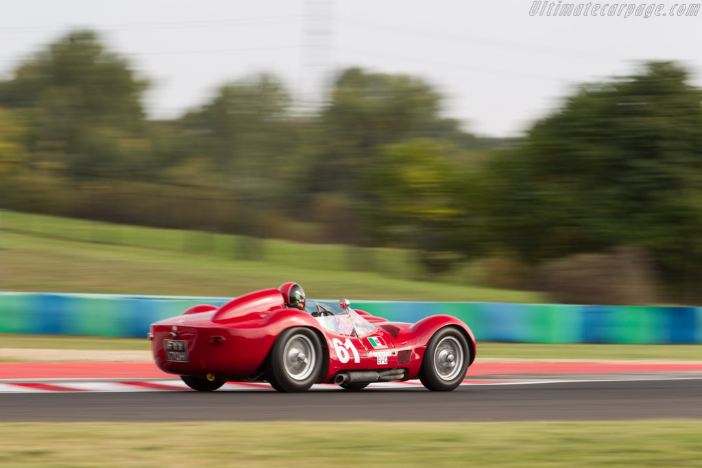 Maserati Tipo 60 Birdcage - Chassis: 2466 - Driver: Guillermo Fierro - 2017 Hungaroring Classic