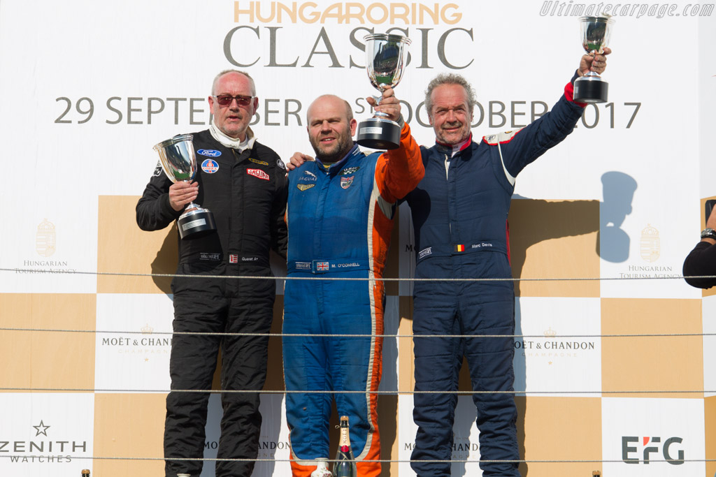 The podium   - 2017 Hungaroring Classic