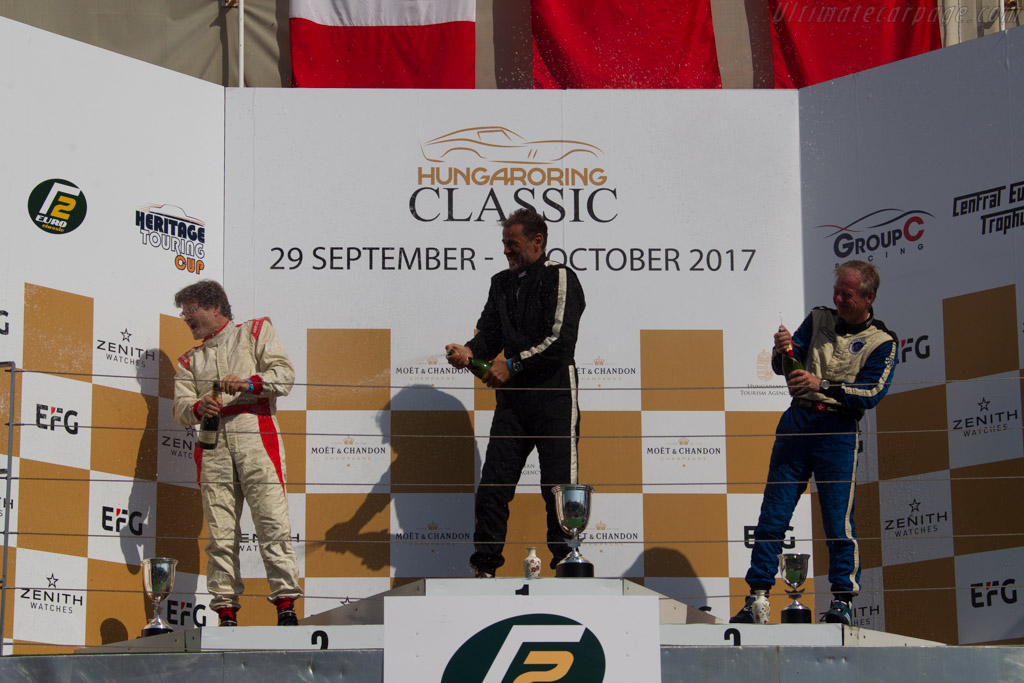 The podium   - 2017 Hungaroring Classic