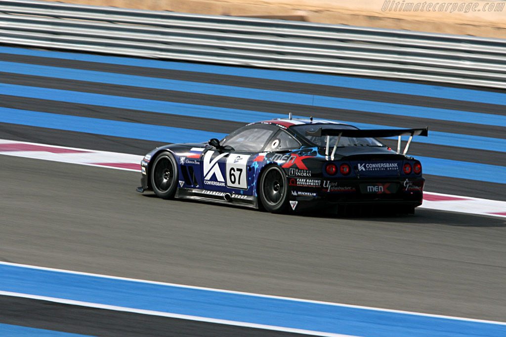 Ferrari 550 Maranello - Chassis: CRD 09  - Le Mans Series 2006 Season Preview