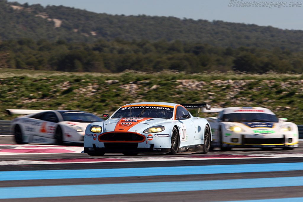 Aston Martin DBR9 - Chassis: DBR9/7 - Entrant: Aston Martin Racing - Driver: Antonio Garcia / Darren Turner / Karl Wendlinger - 2008 Le Mans Series Preview
