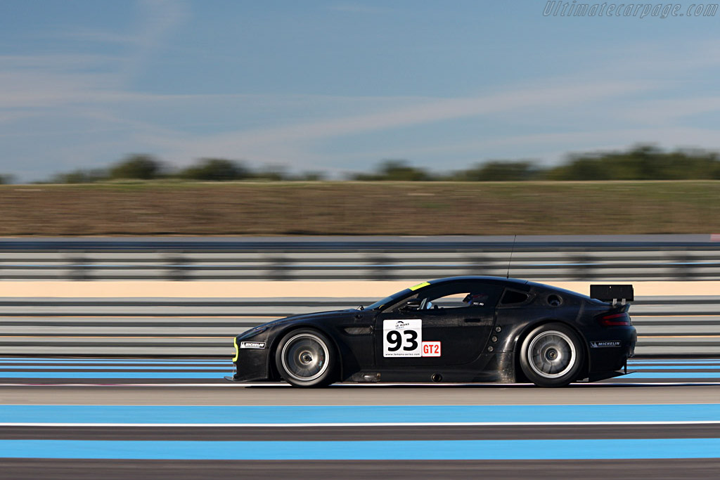 Aston Martin V8 Vantage GT2 - Chassis: V8 X2 - Entrant: Aston Martin Racing - Driver: Darren Turner - 2008 Le Mans Series Preview