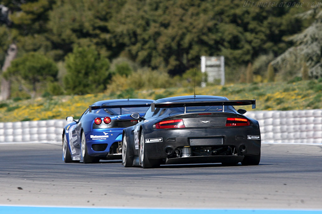 Aston Martin V8 Vantage GT2 - Chassis: V8 X2 - Entrant: Aston Martin Racing - Driver: Darren Turner - 2008 Le Mans Series Preview
