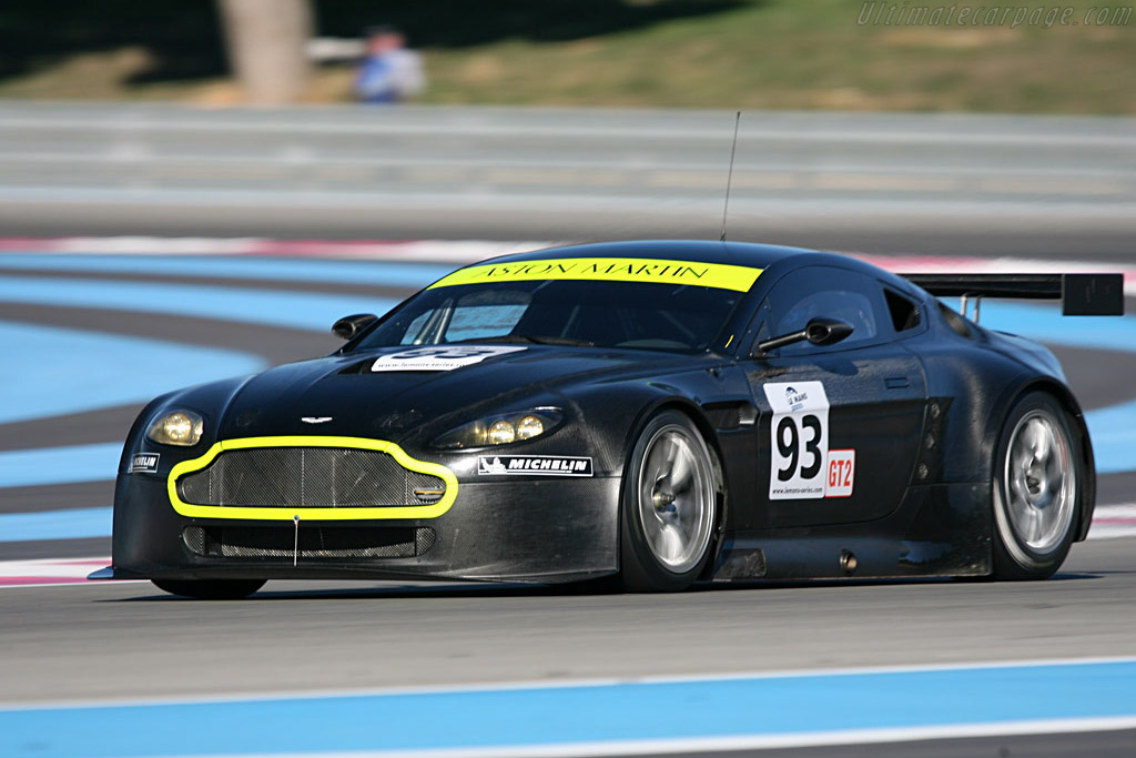 Aston Martin V8 Vantage GT2 - Chassis: V8 X2 - Entrant: Aston Martin Racing - Driver: Darren Turner - 2008 Le Mans Series Preview