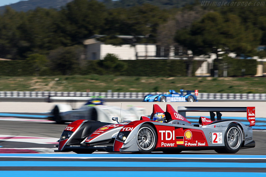 Audi R10 TDI - Chassis: 301 - Entrant: Audi Sport Team Joest - Driver: Mike Rockenfeller / Alexandre Premat - 2008 Le Mans Series Preview
