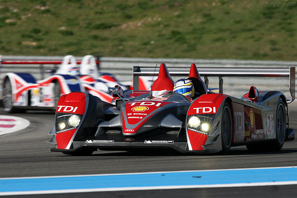Audi R10 TDI - Chassis: 301 - Entrant: Audi Sport Team Joest - Driver: Mike Rockenfeller / Alexandre Premat - 2008 Le Mans Series Preview