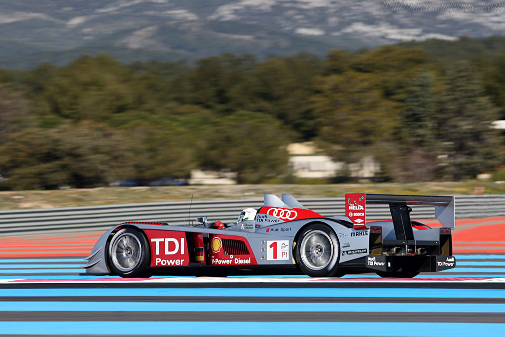 Audi R10 TDI - Chassis: 204 - Entrant: Audi Sport Team Joest - Driver: Allan McNish / Rinaldo Capello - 2008 Le Mans Series Preview