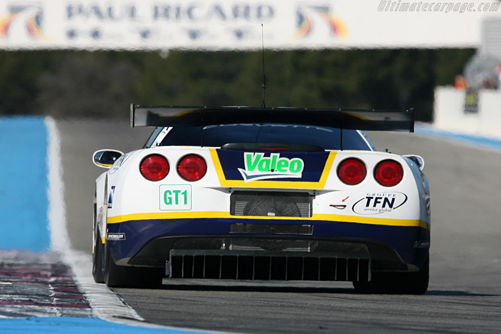Chevrolet Corvette C6.R - Chassis: 003 - Entrant: Luc Alphand Adventures - Driver: Patrice Gouselard / Luc Alphand / Jonathan Cochet - 2008 Le Mans Series Preview