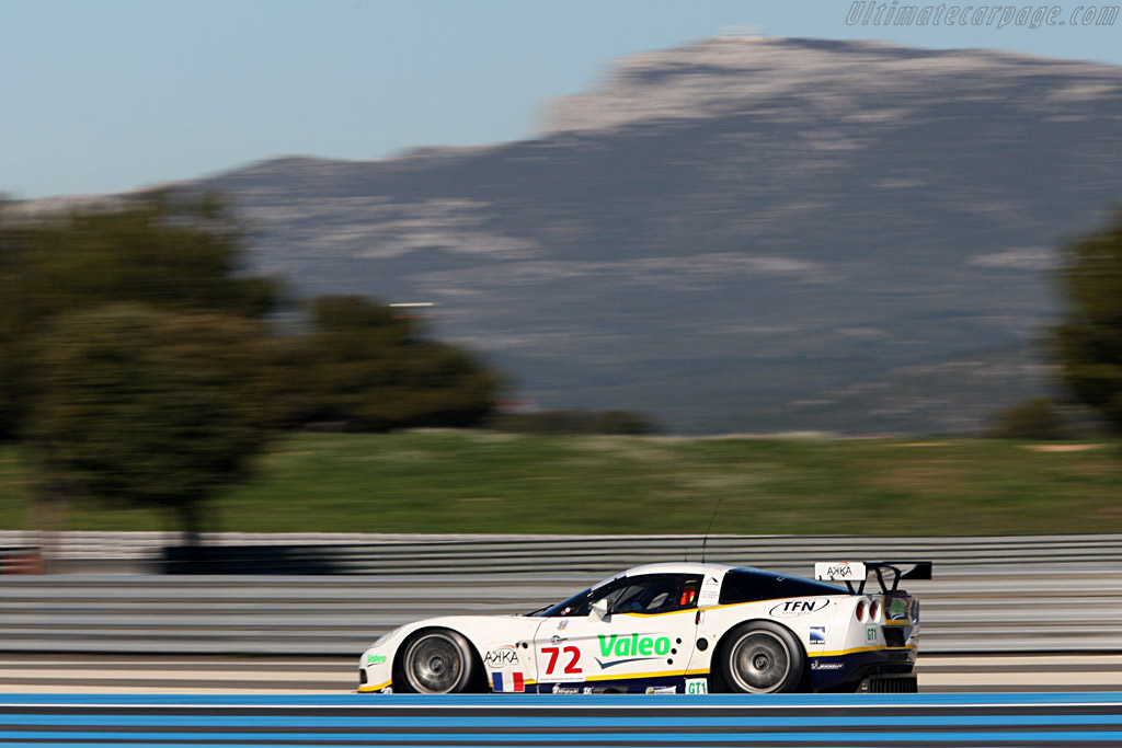Chevrolet Corvette C6.R - Chassis: 003 - Entrant: Luc Alphand Adventures - Driver: Patrice Gouselard / Luc Alphand / Jonathan Cochet - 2008 Le Mans Series Preview