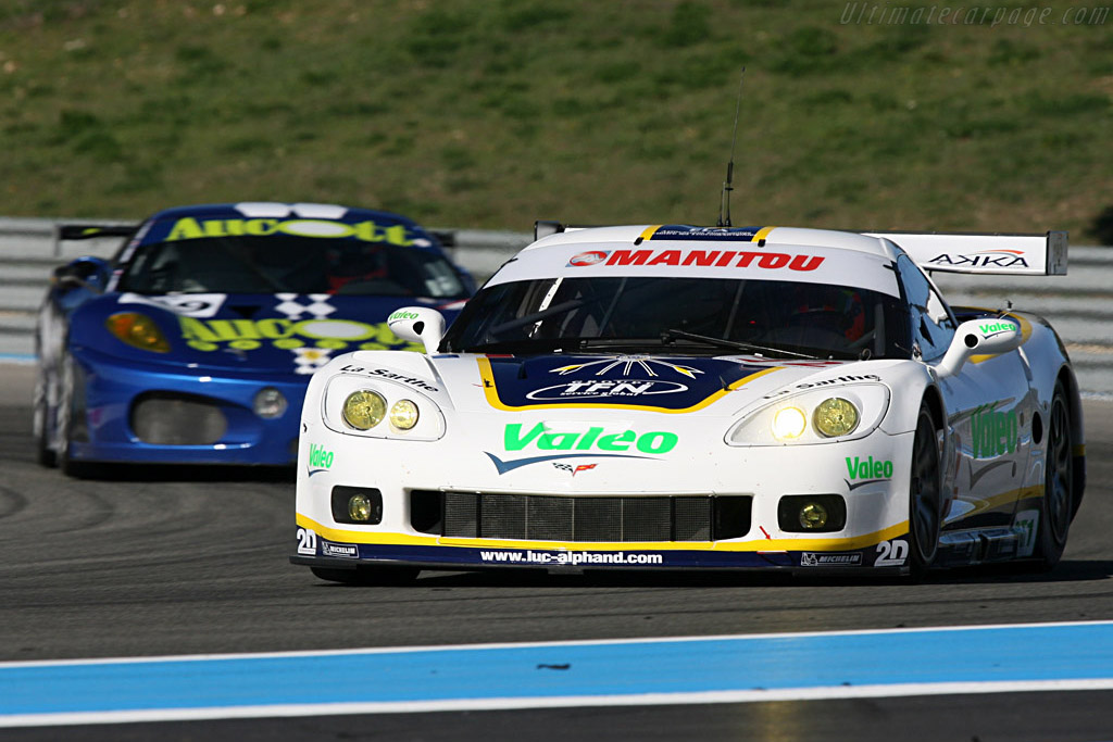 Chevrolet Corvette C6.R - Chassis: 003 - Entrant: Luc Alphand Adventures - Driver: Patrice Gouselard / Luc Alphand / Jonathan Cochet - 2008 Le Mans Series Preview