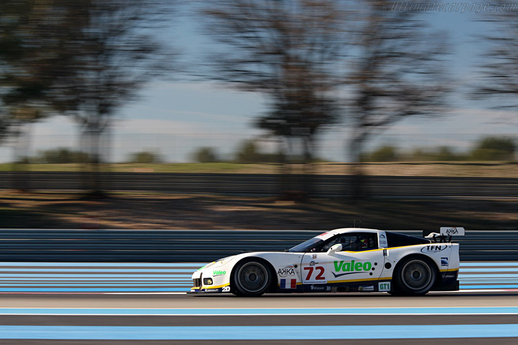 Chevrolet Corvette C6.R - Chassis: 003 - Entrant: Luc Alphand Adventures - Driver: Patrice Gouselard / Luc Alphand / Jonathan Cochet - 2008 Le Mans Series Preview