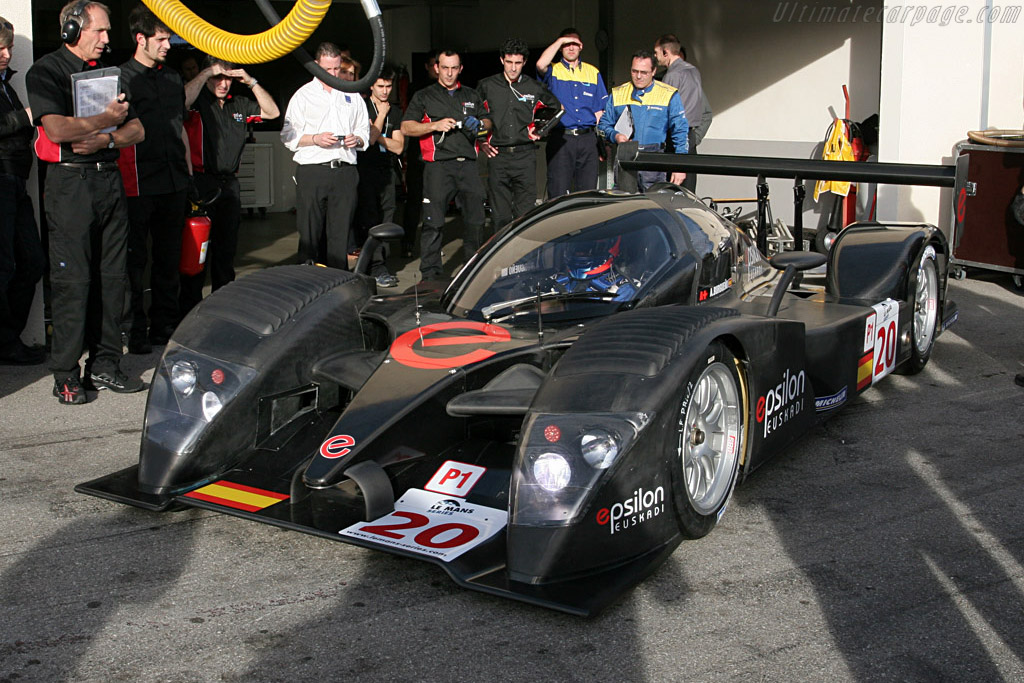 Epsilon Euskadi ee1 Judd - Chassis: 001 - Entrant: Epsilon-Euskadi - Driver: Angel Burgueno - 2008 Le Mans Series Preview
