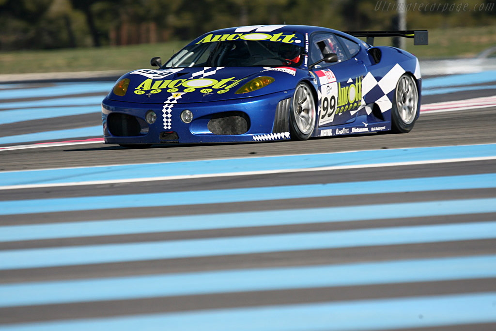 Ferrari F430 GTC - Chassis: 2466 - Entrant: JMB Racing - Driver: Stephane Daoudi / Ben Aucott / Alain Ferte - 2008 Le Mans Series Preview