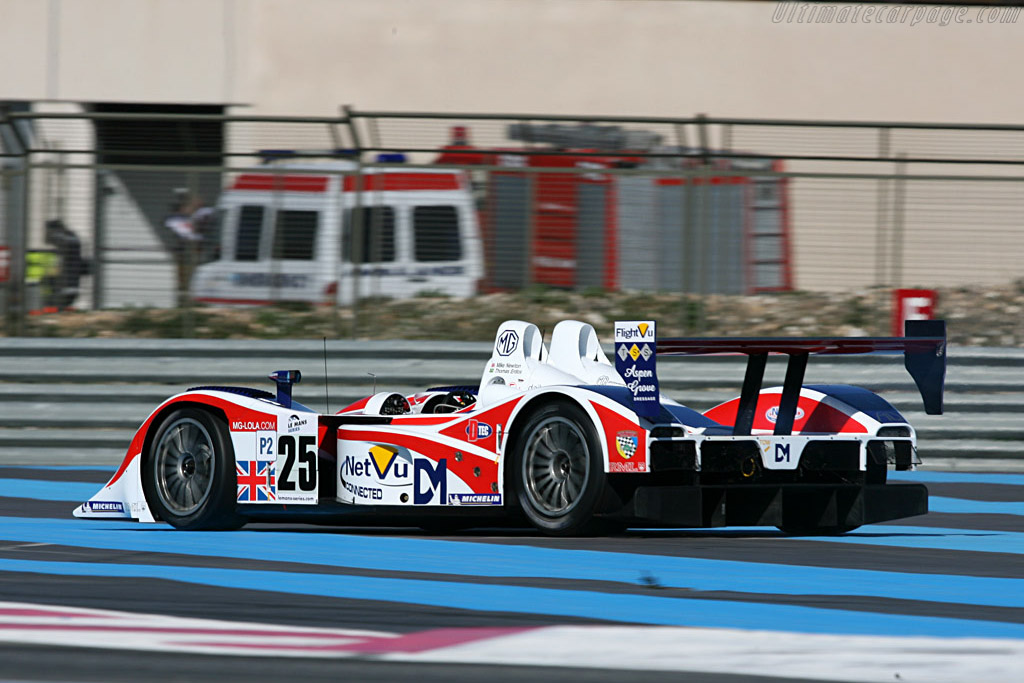MG Lola EX264 - Chassis: B0540-HU05 - Entrant: RML - Driver: Thomas Erdos / Andy Wallace / Mike Newton - 2008 Le Mans Series Preview