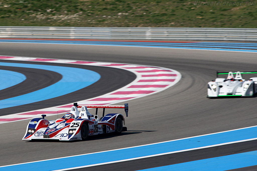 MG Lola EX264 - Chassis: B0540-HU05 - Entrant: RML - Driver: Thomas Erdos / Andy Wallace / Mike Newton - 2008 Le Mans Series Preview