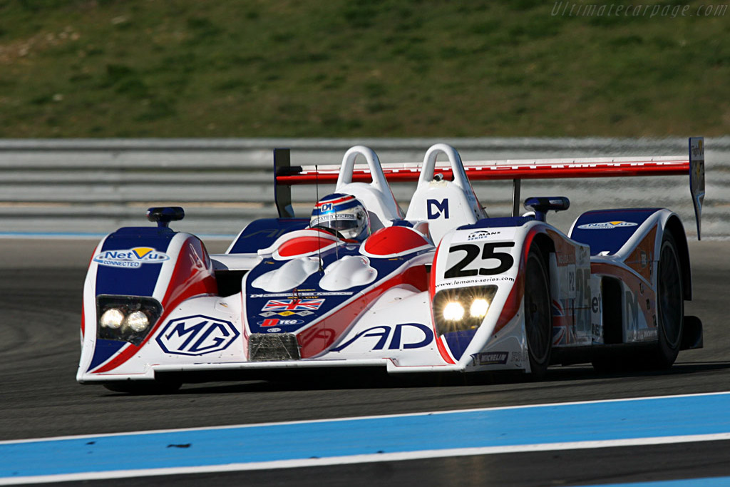 MG Lola EX264 - Chassis: B0540-HU05 - Entrant: RML - Driver: Thomas Erdos / Andy Wallace / Mike Newton - 2008 Le Mans Series Preview