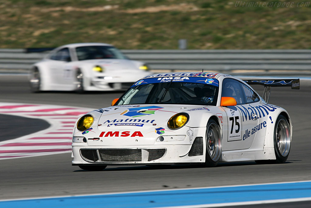 Porsche 997 GT3 RSR - Chassis: WP0ZZZ99Z8S799932 - Entrant: IMSA Performance Matmut - Driver: Michel Lecourt / Richard Balandras / Jean-Philippe Belloc - 2008 Le Mans Series Preview