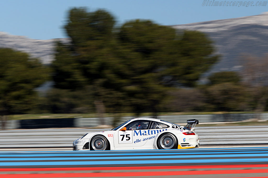 Porsche 997 GT3 RSR - Chassis: WP0ZZZ99Z8S799932 - Entrant: IMSA Performance Matmut - Driver: Michel Lecourt / Richard Balandras / Jean-Philippe Belloc - 2008 Le Mans Series Preview