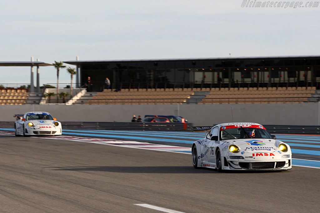 Porsche 997 GT3 RSR EVO - Chassis: WP0ZZZ99Z8S799923 - Entrant: IMSA Performance Matmut - Driver: Richard Lietz / Raymond Narac - 2008 Le Mans Series Preview