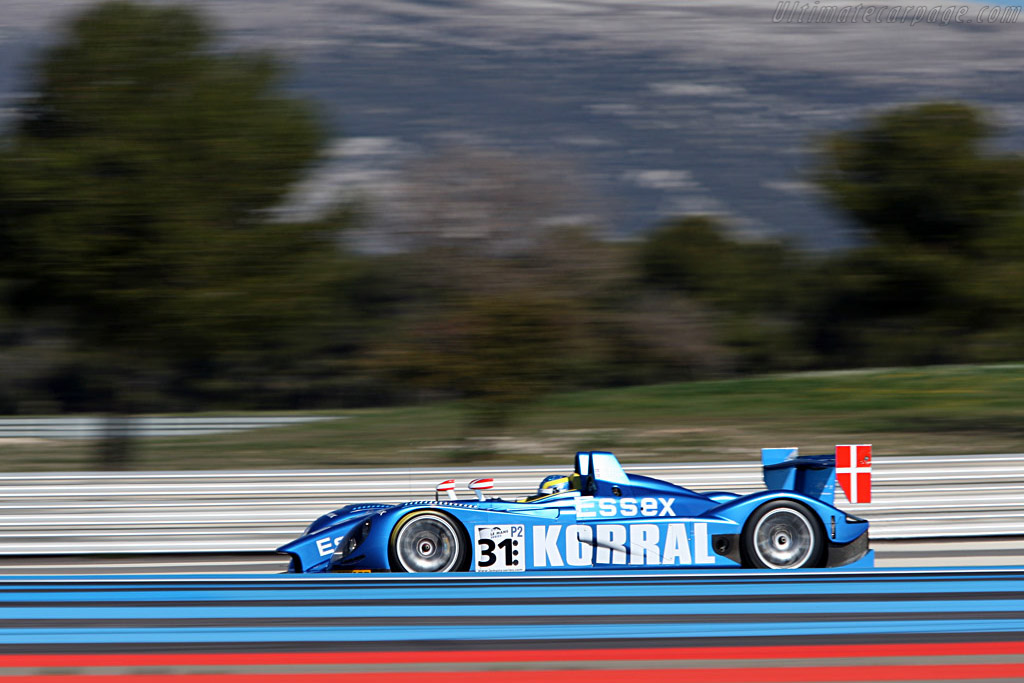 Porsche RS Spyder - Chassis: 9R6 709 - Entrant: Team Essex - Driver: John Nielsen / Casper Elgaard - 2008 Le Mans Series Preview