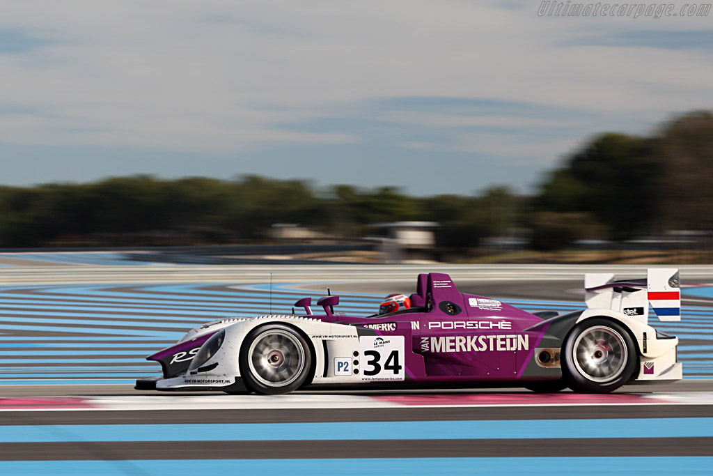 Porsche RS Spyder - Chassis: 9R6 708 - Entrant: Van Merksteijn Motorsport - Driver: Peter van Merksteijn / Jos Verstappen / Jeroen Bleekemolen - 2008 Le Mans Series Preview