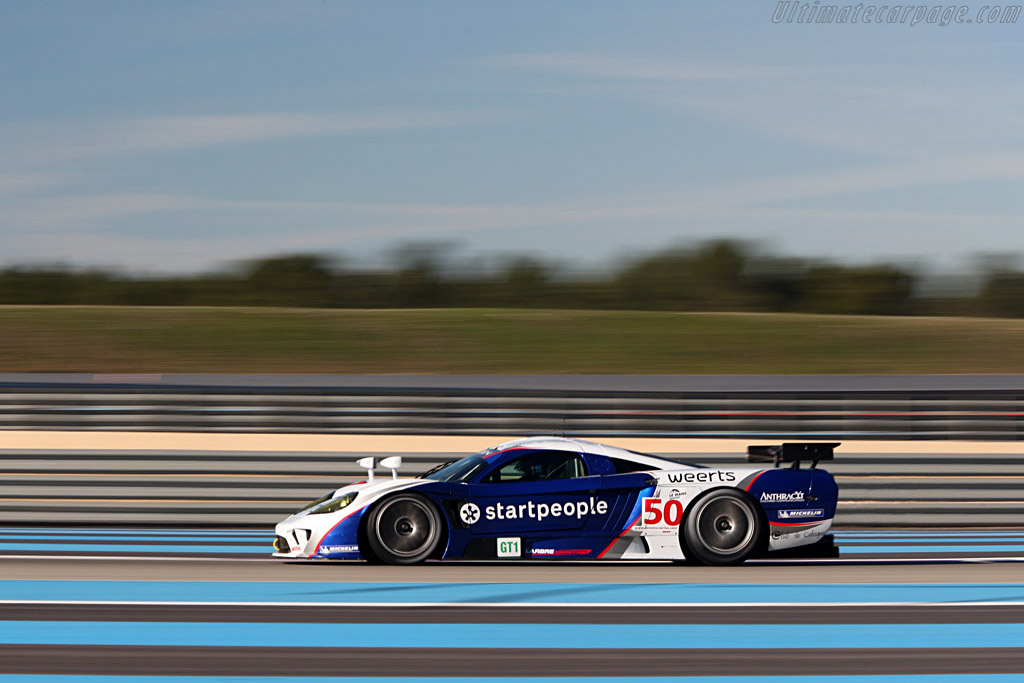 Saleen S7-R - Chassis: 080R - Entrant: Larbre Competition - Driver: Christophe Bouchut / Patrick Bornhauser / David Hallyday / Frederic Makowiecki / Wilfried Merafina - 2008 Le Mans Series Preview