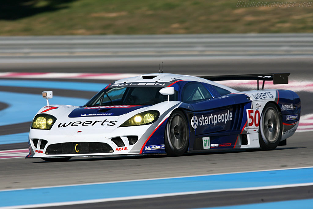 Saleen S7-R - Chassis: 080R - Entrant: Larbre Competition - Driver: Christophe Bouchut / Patrick Bornhauser / David Hallyday / Frederic Makowiecki / Wilfried Merafina - 2008 Le Mans Series Preview