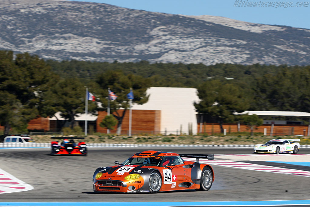 Spyker C8 Spyder GT2R - Chassis: XL9AB01G97Z363193 - Entrant: Speedy Spyker - Driver: Benjamin Leuenberger / Andrea Chiesa / Philip Camandona - 2008 Le Mans Series Preview