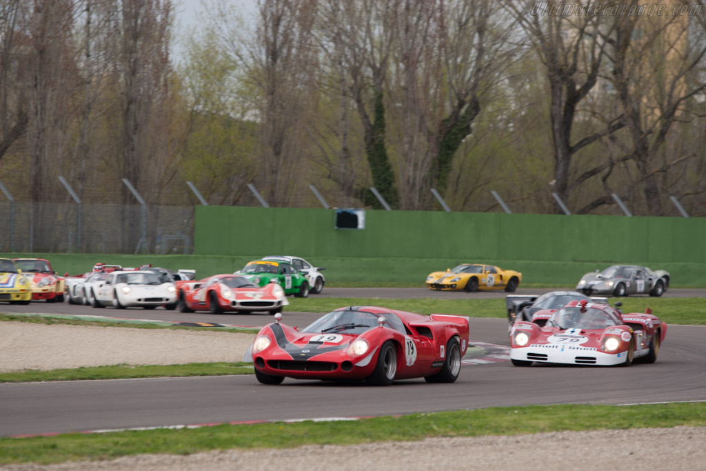 Off they go - Chassis: SL73/110 - Driver: Bernard Thuner - 2013 Imola Classic