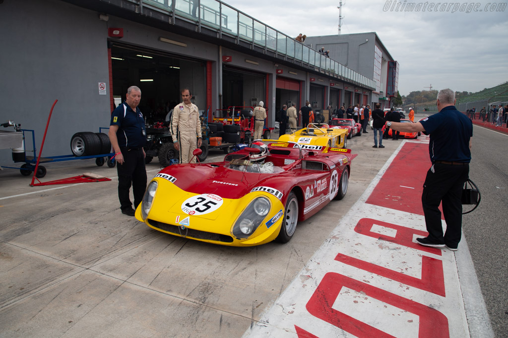 Alfa Romeo T33 / 3 - Chassis: 10580-023 - Driver: Gianluca Rattazzi / Emanuele Pirro - 2018 Imola Classic