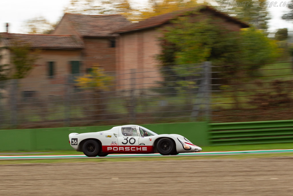 Porsche 910 - Chassis: 910-005 - Driver: Uwe Bruschnik - 2018 Imola Classic