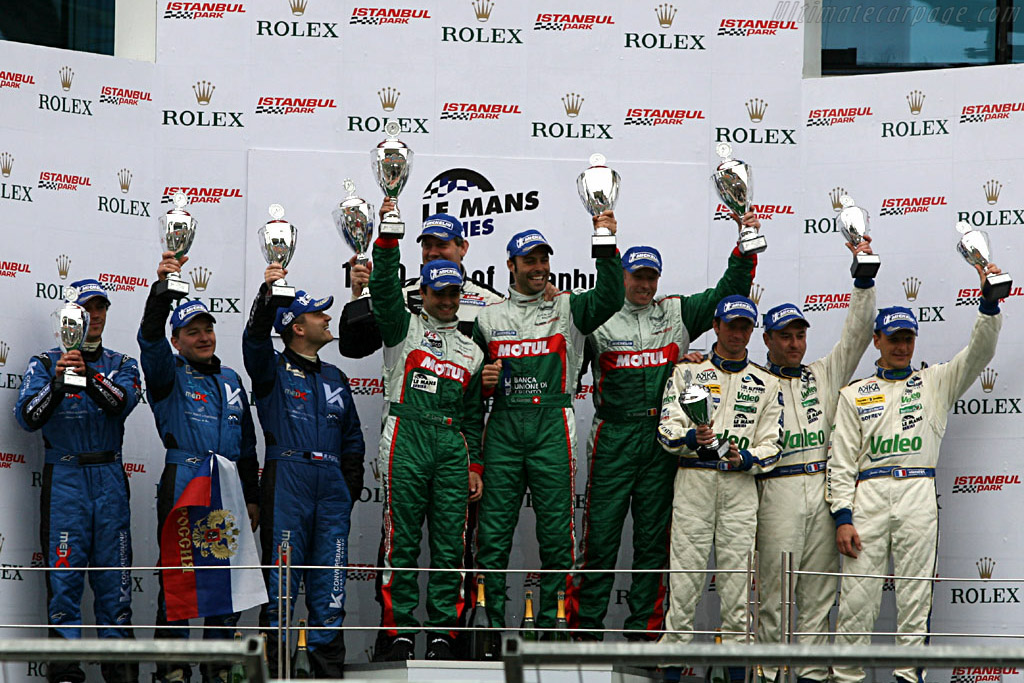 Podium GT1   - 2006 Le Mans Series Istanbul 1000 km
