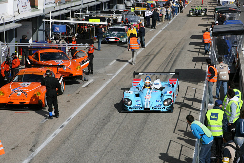 Off they go - Chassis: C60-7 - Entrant: Paul Belmondo Racing - 2006 Le Mans Series Jarama 1000 km