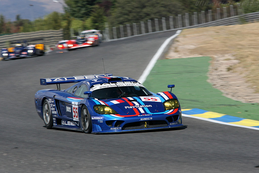 Lot - Spark 1:43 Saleen S7R #55 Team Oreca 24 Hours Le Mans 2007. In