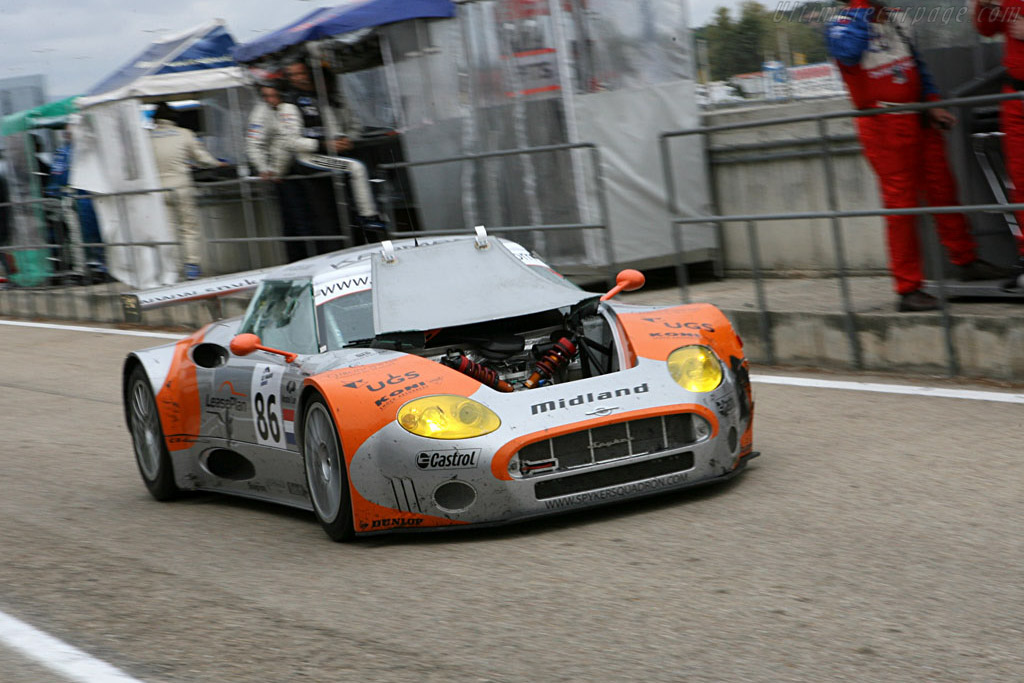 Spyker open house - Chassis: XL9CD31G55Z363046 - Entrant: Spyker Squadron - 2006 Le Mans Series Jarama 1000 km