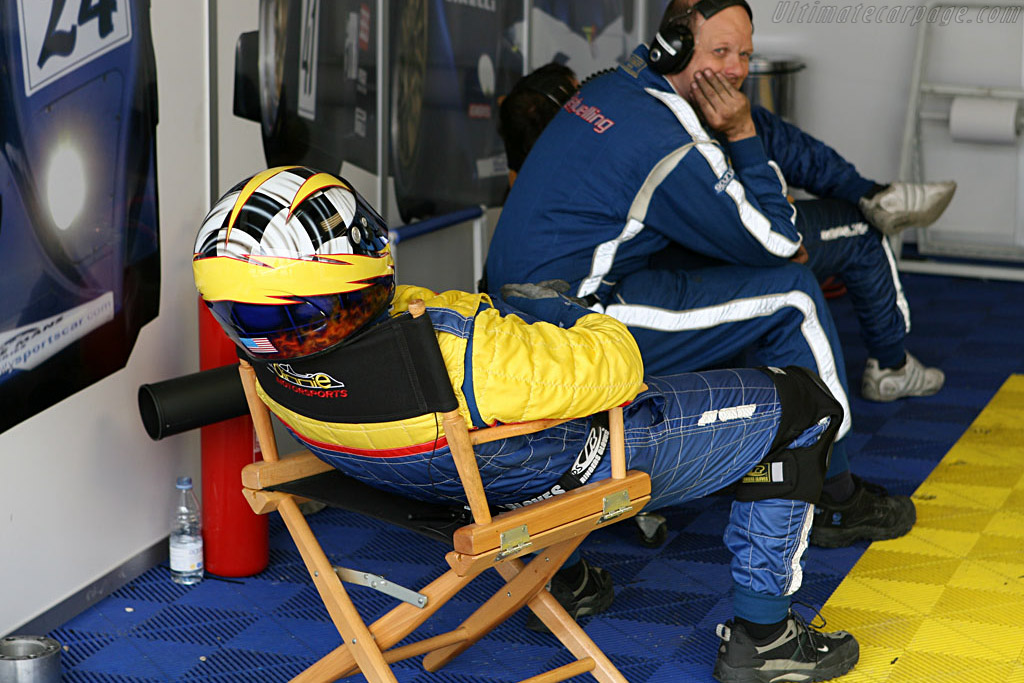 There was little time for sleep for Binnie's boys   - 2006 Le Mans Series Jarama 1000 km