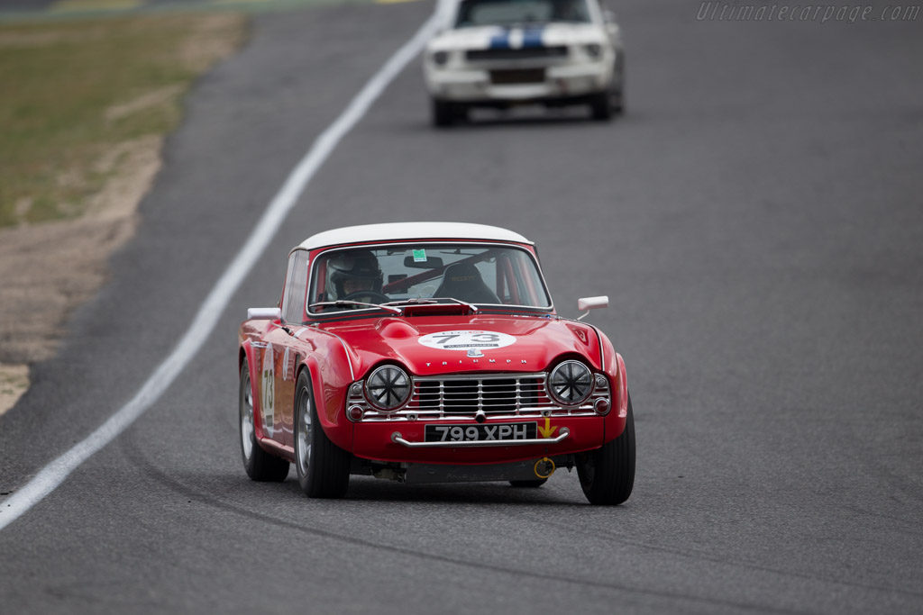 Triumph TR4 - Chassis: CT7236 - Driver: Mark Rachet - 2016 Jarama Classic