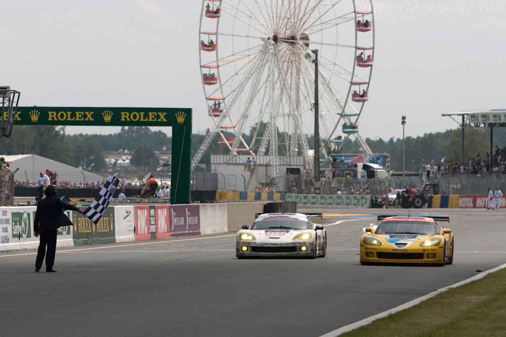 A Corvette 1-2 in GT1 - Chassis: 007  - 2009 24 Hours of Le Mans