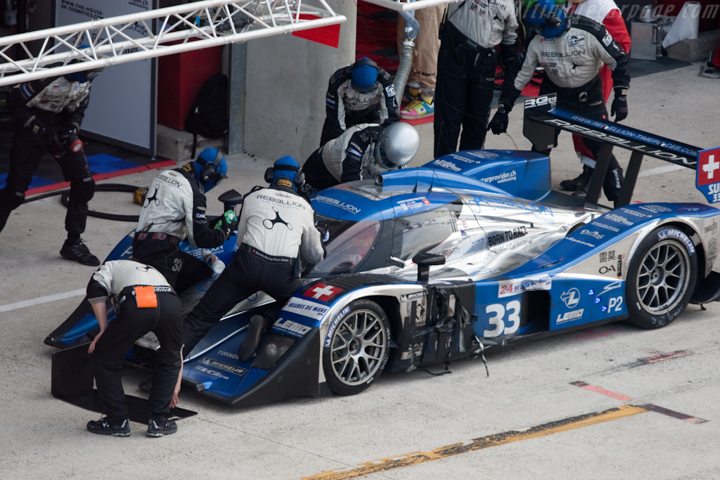 Battered but not broken - Chassis: B0880-HU01  - 2009 24 Hours of Le Mans