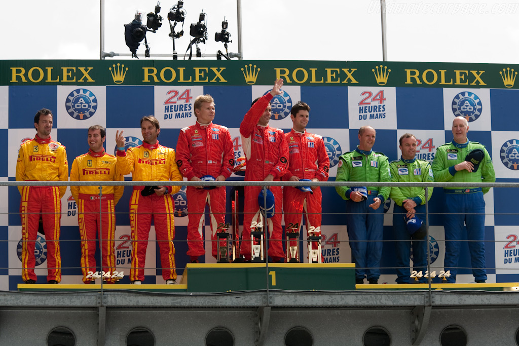 GT2 Podium   - 2009 24 Hours of Le Mans