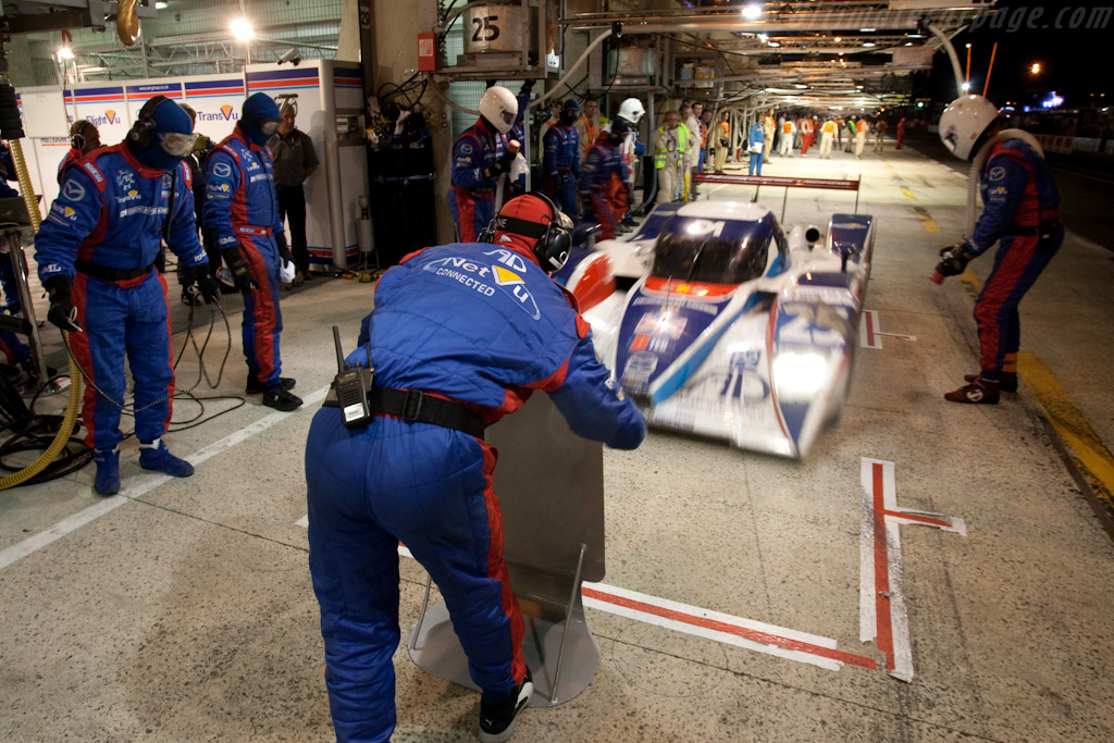 Incoming - Chassis: B0880-HU03  - 2009 24 Hours of Le Mans