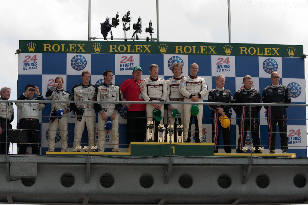 LMP2 Podium   - 2009 24 Hours of Le Mans