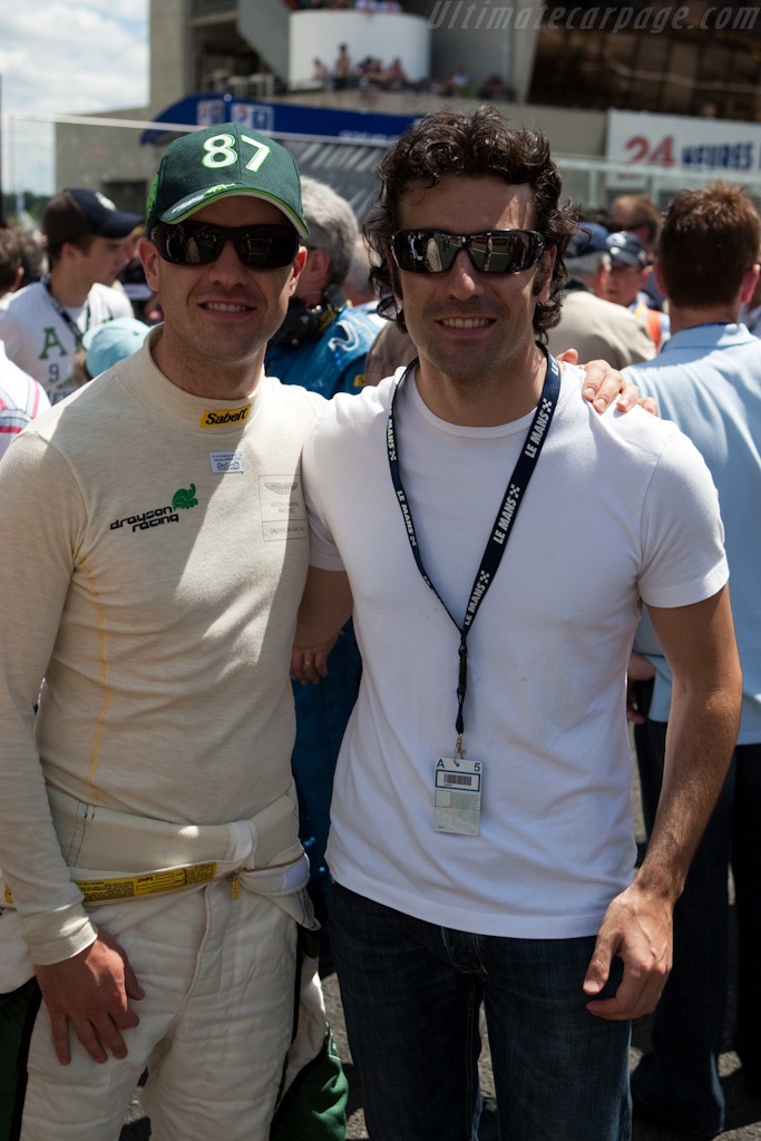 Marino and Dario Franchitti   - 2009 24 Hours of Le Mans