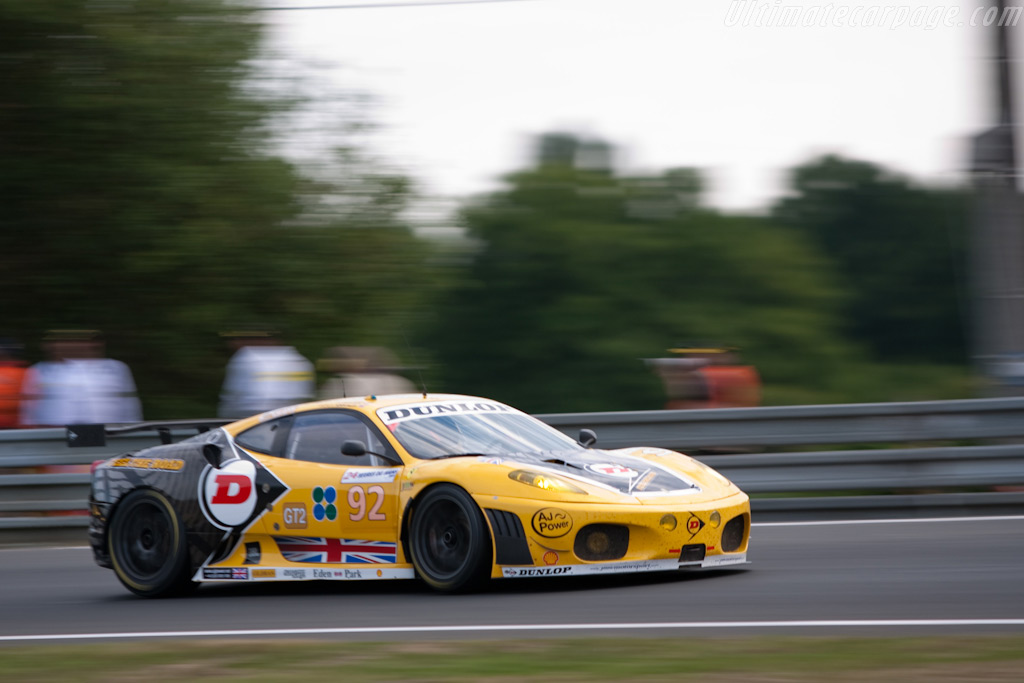 New livery for the JMW Ferrari - Chassis: 2408  - 2009 24 Hours of Le Mans
