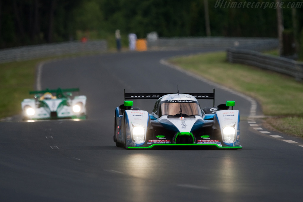 Pesca's Peugeot was right up there - Chassis: 908-03  - 2009 24 Hours of Le Mans